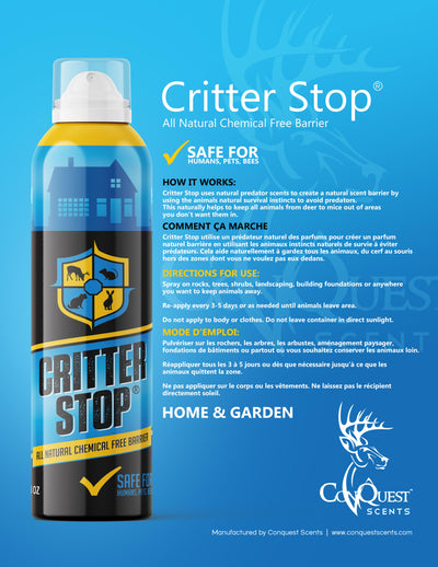 Critter Stop Pest Barrier Spray