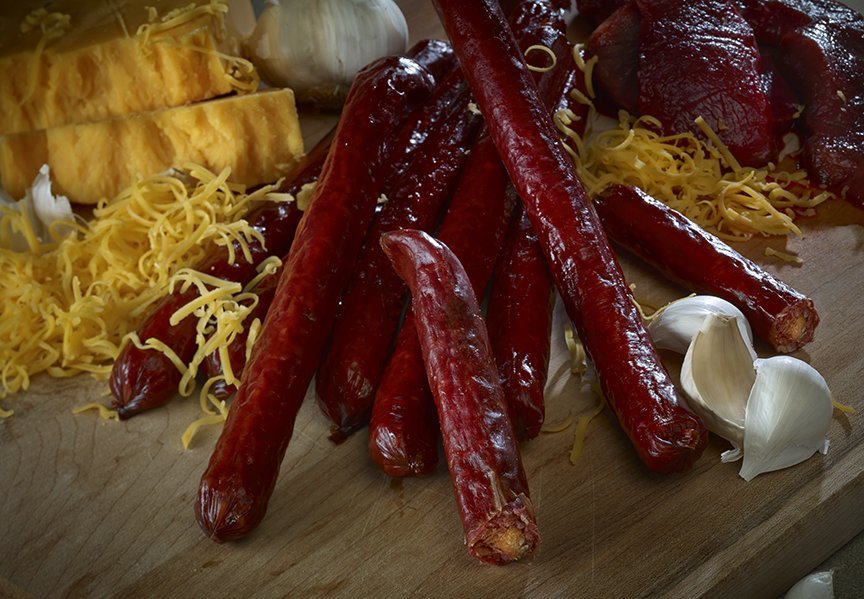 Venison Meat Sticks - Cheddar Cheese